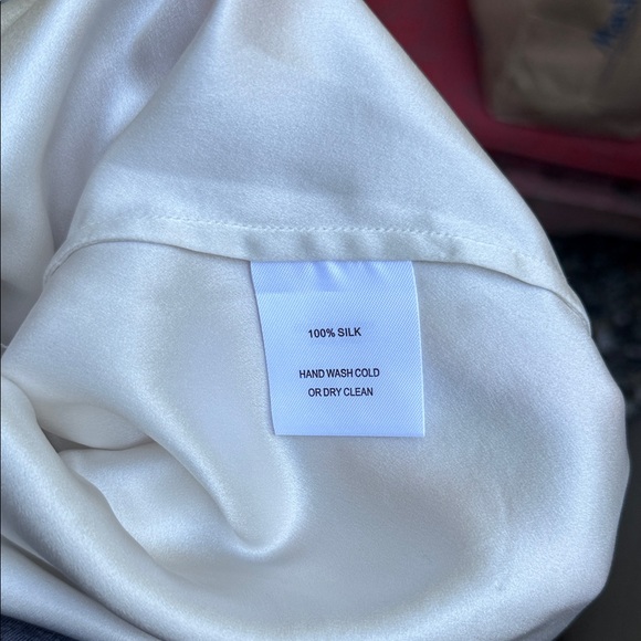 Women's White Blouse - Picture 3 of 3